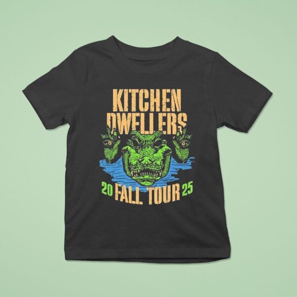 Kitchen Dwellers Fall Tour Birmingham Al Oct Gator T Shirt