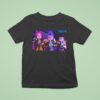 Kpop Demon Hunters Mira Rumi And Zoey Eating Ramen Angrily T Shirt