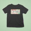 Lambeau Field License Plate Green Bay Wisconsin Vintage T Shirt