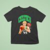 Larry Bird Boston Celtics Basketball Signature T Shirt