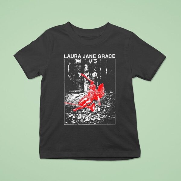 Laura Jane Grace Axe Angel T Shirt