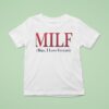 Lewis Hamilton Milf Man I Love Ferrari T Shirt