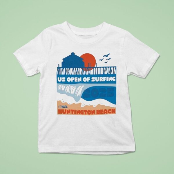 Lexus Us Open Of Surfing Barrel City Huntington Beach Wsl T Shirt