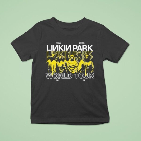 Linkin Park From Zero World Tour Boston Massachusetts Night At Td Garden On July T Shirt