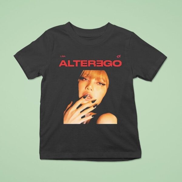 Lisa Alter Ego Album Cover Photo With Tracklist T Shirt