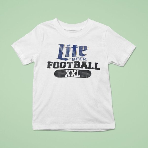 Lite Beer Football Xxl T Shirt