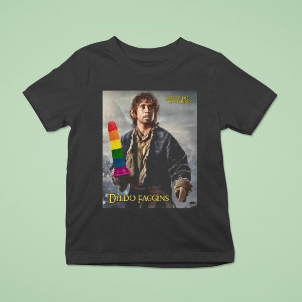 Lord Of The Cock Rings Dildo Faggins T Shirt