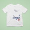 Los Angeles Dodgers X Jeon Jungkook Bts Art Signature T Shirt