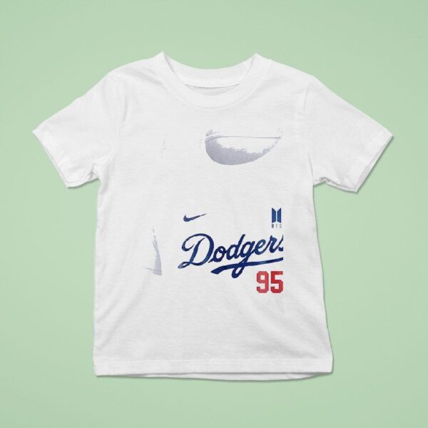 Los Angeles Dodgers X Park Jimin Bts Art Signature T Shirt