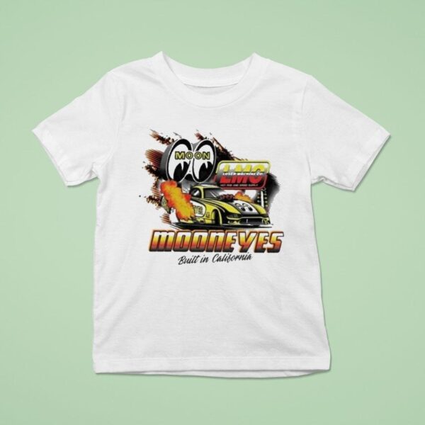 Loser Machine Company Mooneyes Burnout Stock Built In California T Shirt