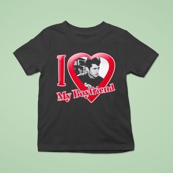 Louise Verneuil Wearing Alex Turner I Love My Boyfriend T Shirt