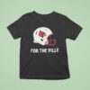 Louisville Cardinals Helmet For The Ville T Shirt