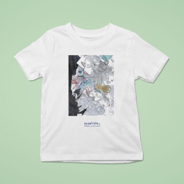 Loyle Carner Hopefully White Table Top T Shirt