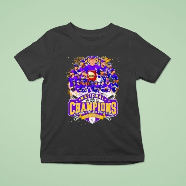 Lsu Tigers National Champions Ncaa Men S College World Series Champions T Shirt