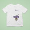 Lsu Tigers Ncaa One Nation Under God Cross Graphic T Shirt