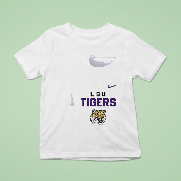 Lsu Tigers Ncaa One Nation Under God Cross Graphic T Shirt
