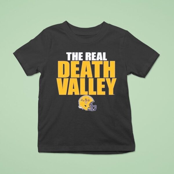 Lsu Tigers The Real Death Valley Helme T Shirt