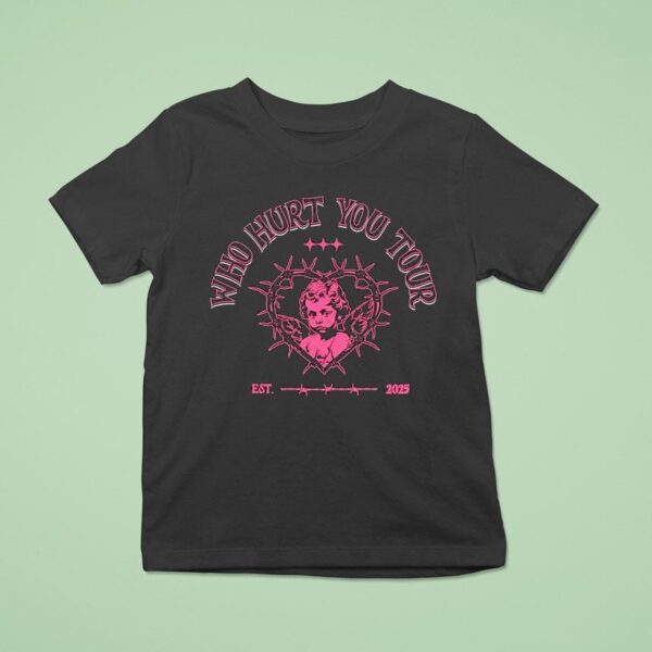 Luciano Cota Who Hurt You Tour Est Angel Hear T Shirt