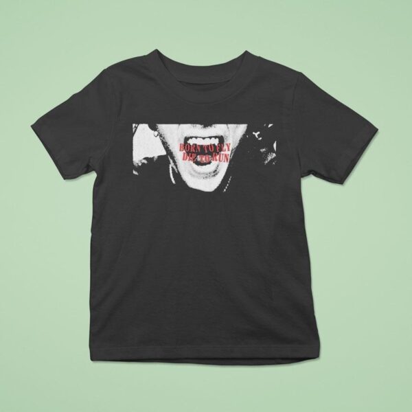 Machine Gun Kelly Born To Fly Die To Run Fang T Shirt