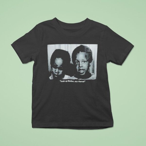 Marlon Wayans Look Up Marlon Say Cheese T Shirt