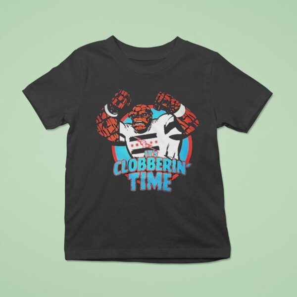Marvel The Fantastic It S Clobberin Time T Shirt