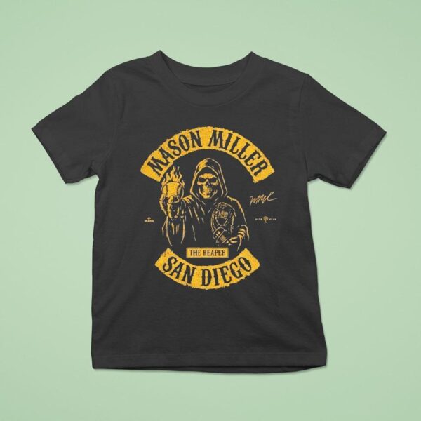Mason Miller The Reaper San Diego Padres T Shirt