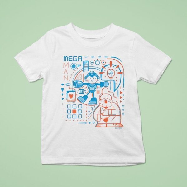 Mega Man And Dr Thomas Ligh T Shirt