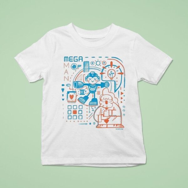 Mega Man Good Dad T Shirt