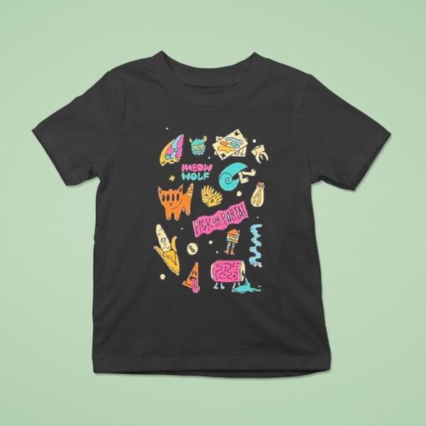 Meow Wolf Pick Ur Portal T Shirt