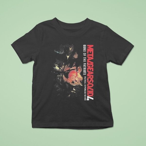 Metal Gear Solid Guns Of The Patriots Tactical Espionage Action T Shirt