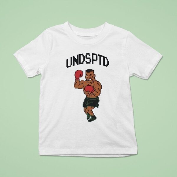 Mike Tyson Undsptd Pixel T Shirt