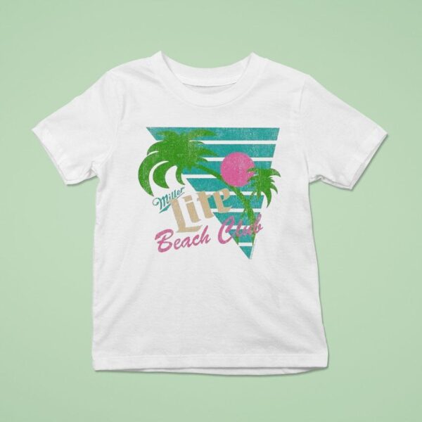 Miller Lite Beach Club T Shirt