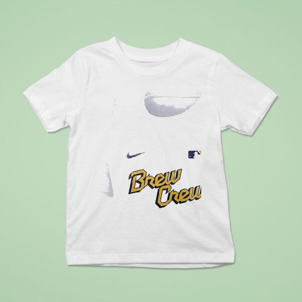 Milwaukee Brewers Crew Mlb Logo T Shirt
