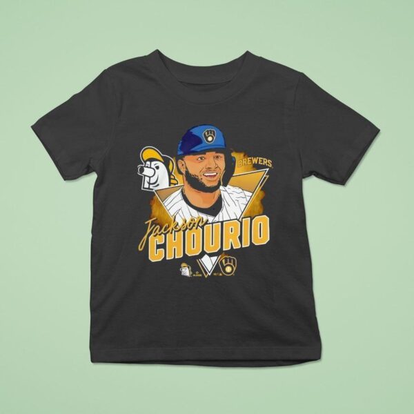 Mlb Player Jackson Chourio Milwaukee Brewers T Shirt