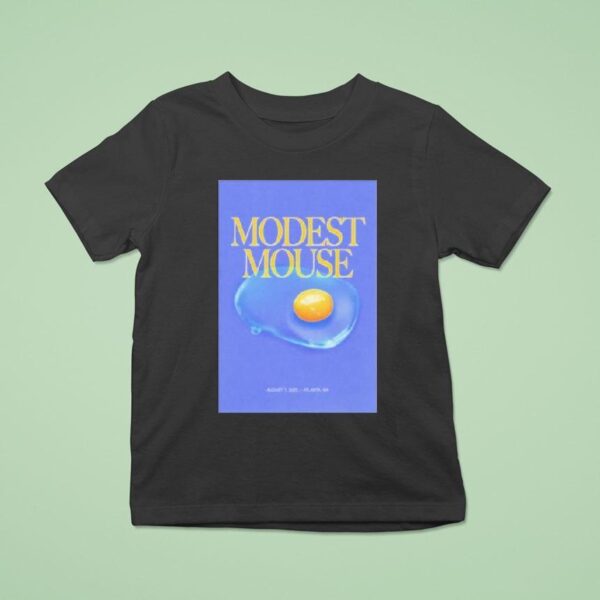Modest Mouse Live In Atlanta Ga August Tour Egg T Shirt