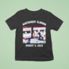 Montgomery Alabama Boat Fight Riverboat Brawl Chair August Chair T Shirt