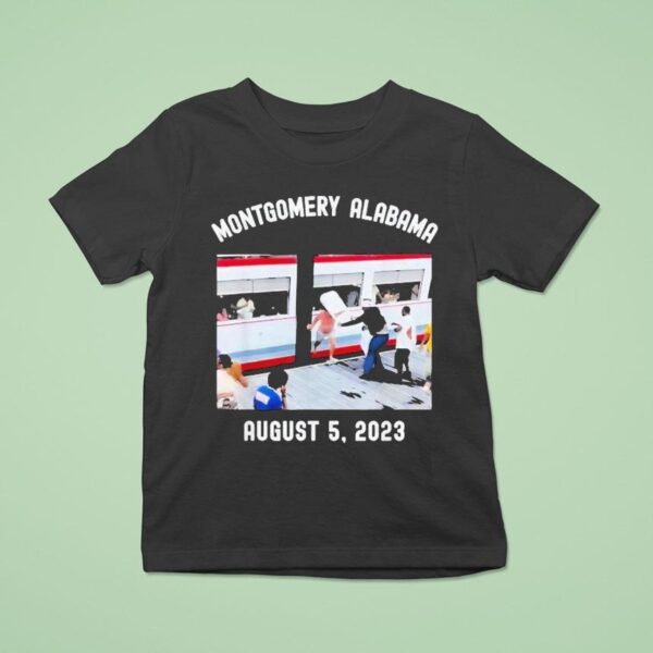 Montgomery Alabama Boat Fight Riverboat Brawl Chair August Chair T Shirt