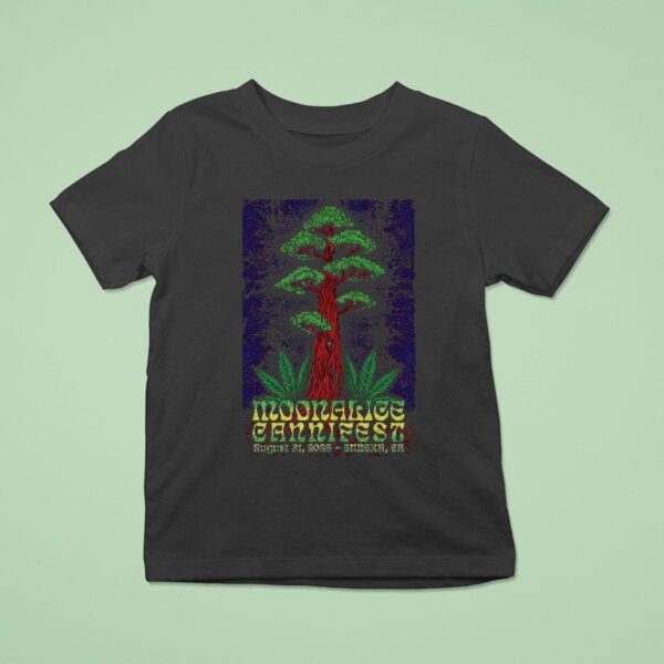 Moonalice At Cannifest On Aug Tree T Shirt