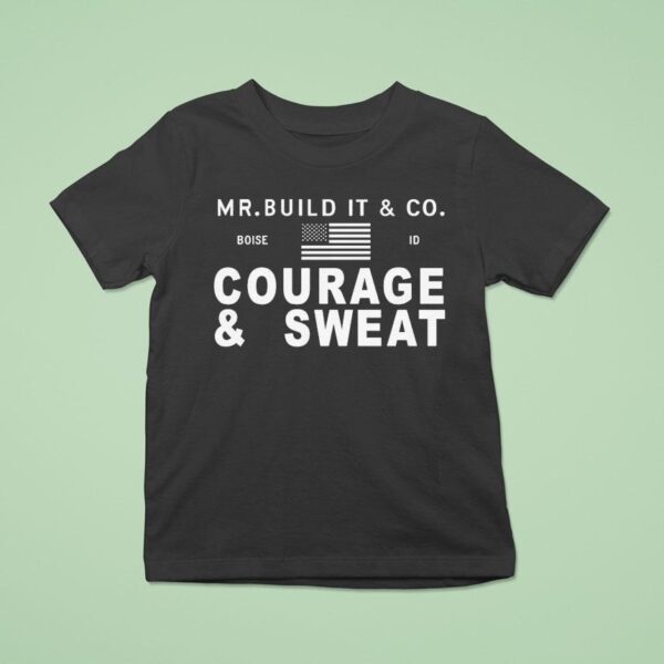 Mr Build It Courage Swea T Shirt