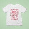 Mr Gnome Rabbit Ride Skeleton T Shirt