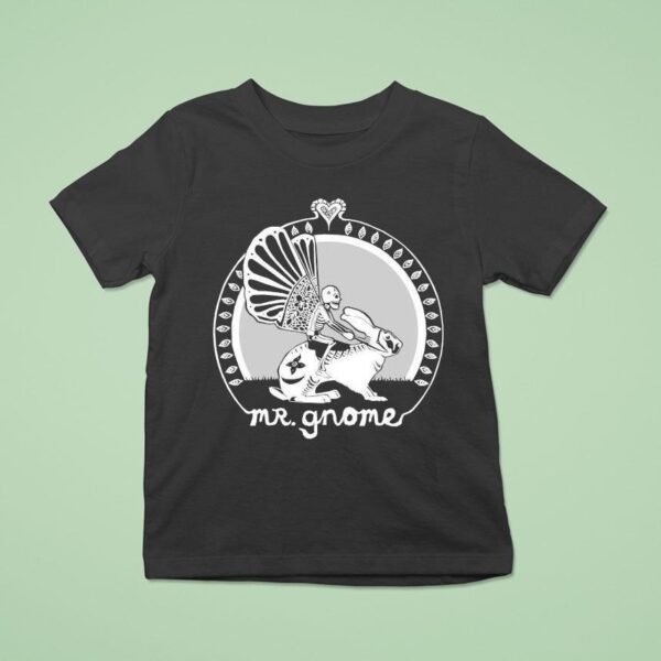 Mr Gnome Skeleton Cowboy T Shirt