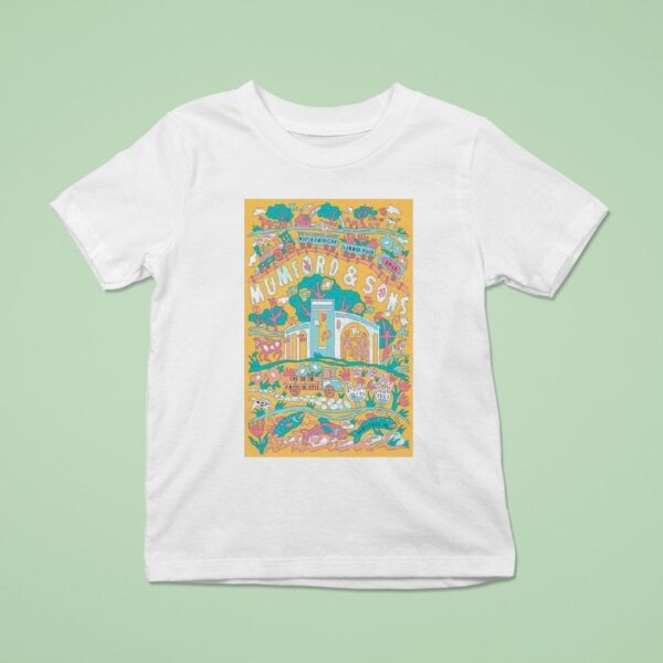 Mumford Sons North American Summer Tour T Shirt