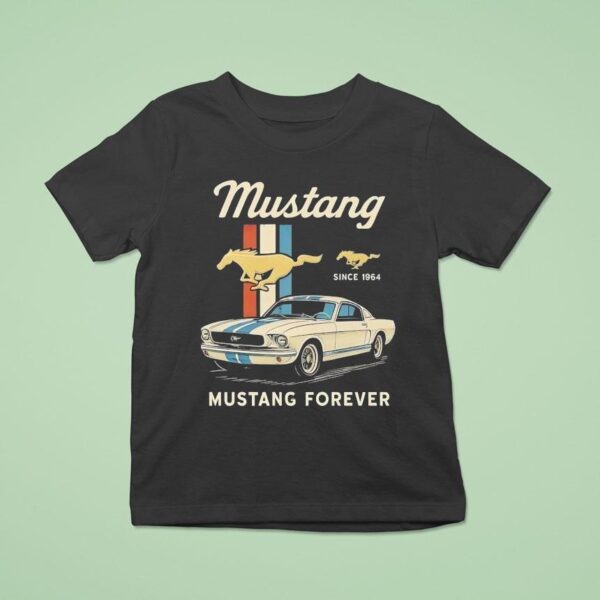 Mustang Forever Since Logo T Shirt