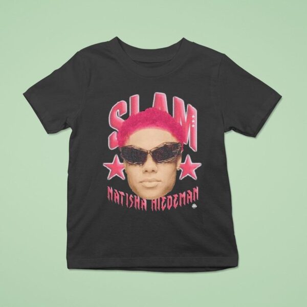 Natisha Hiedeman Slam Wnbpa Face Head T Shirt