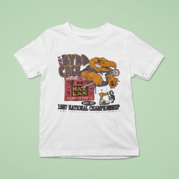 Nazareth Golden Flyers Vs Washington Shorenmen The Byrd Cage Naz Lax Byrd Stadium National Championship Masco T Shirt