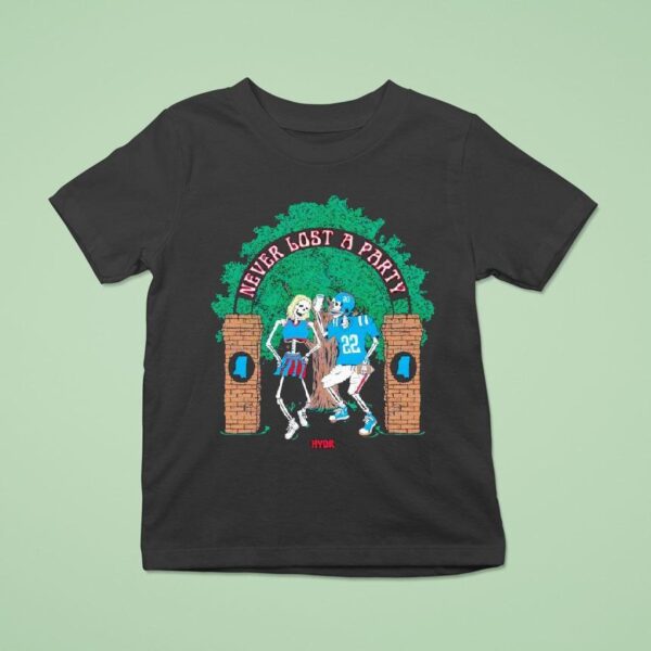 Never Lost A Party T Shirt