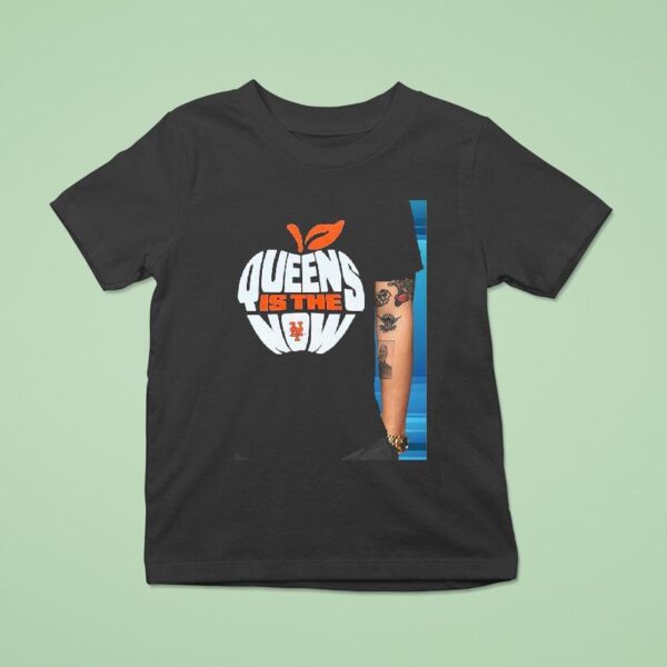 New York Mets Apple Queens Is The Now T Shirt
