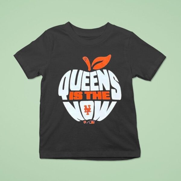 New York Mets Queens Is The Now Apple T Shirt