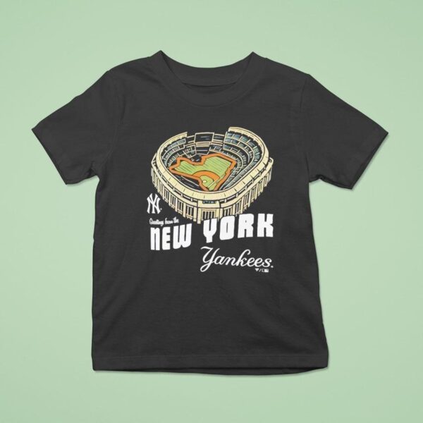 New York Yankees Greetings From The City T Shirt