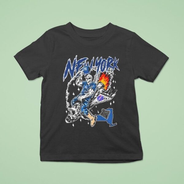 New York Yankees X Warren Lotas Swole Skeleton T Shirt